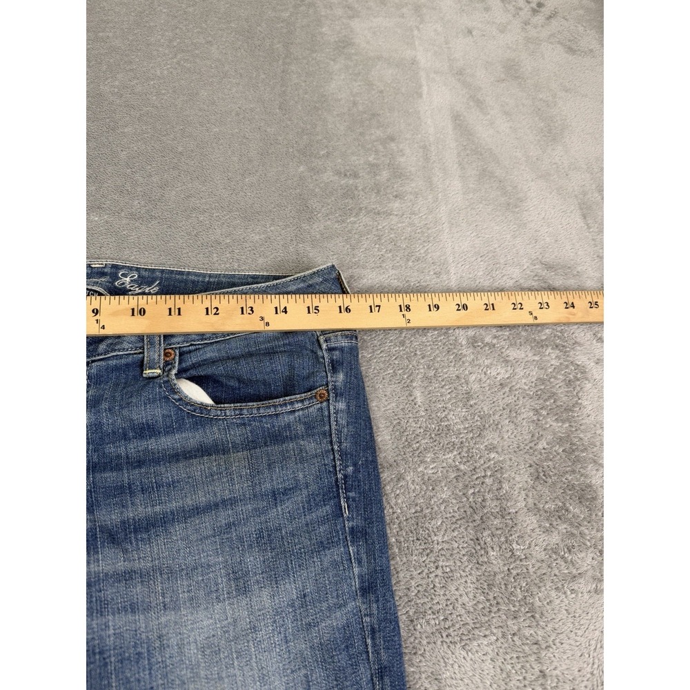 Vintage Y2K American Eagle Favorite Boyfriend Jeans Women's Size 8 Blue Baggy - Picture 10 of 13